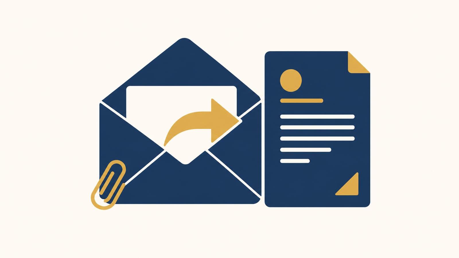 Application Email illustration