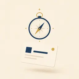 Compass brand illustration