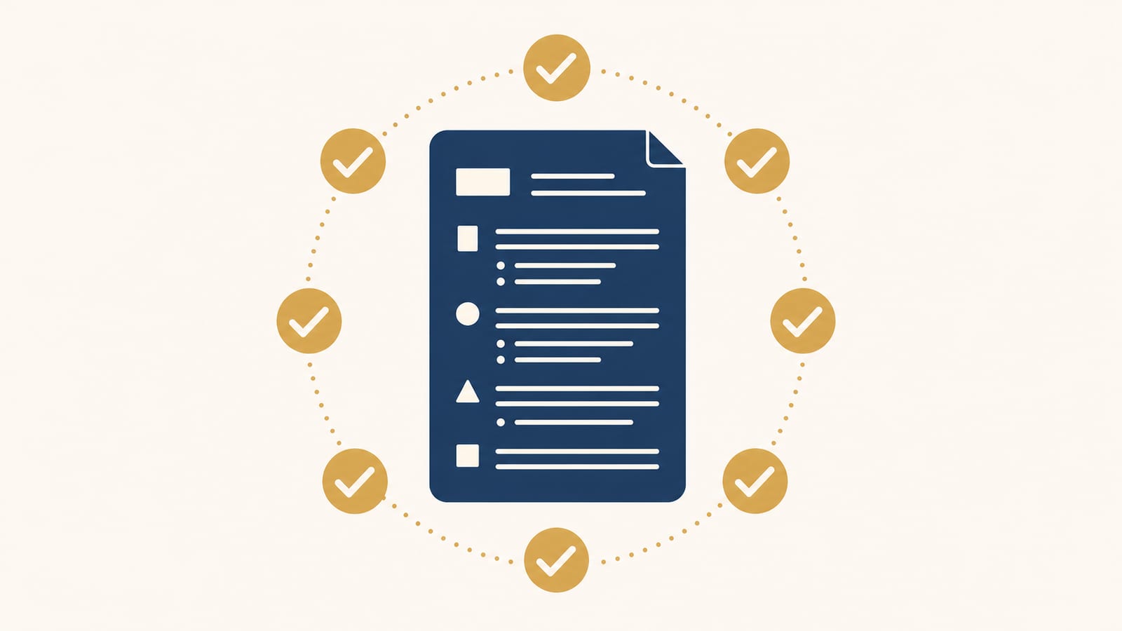 Checklist: ATS-safe resume format rules with green checkmarks